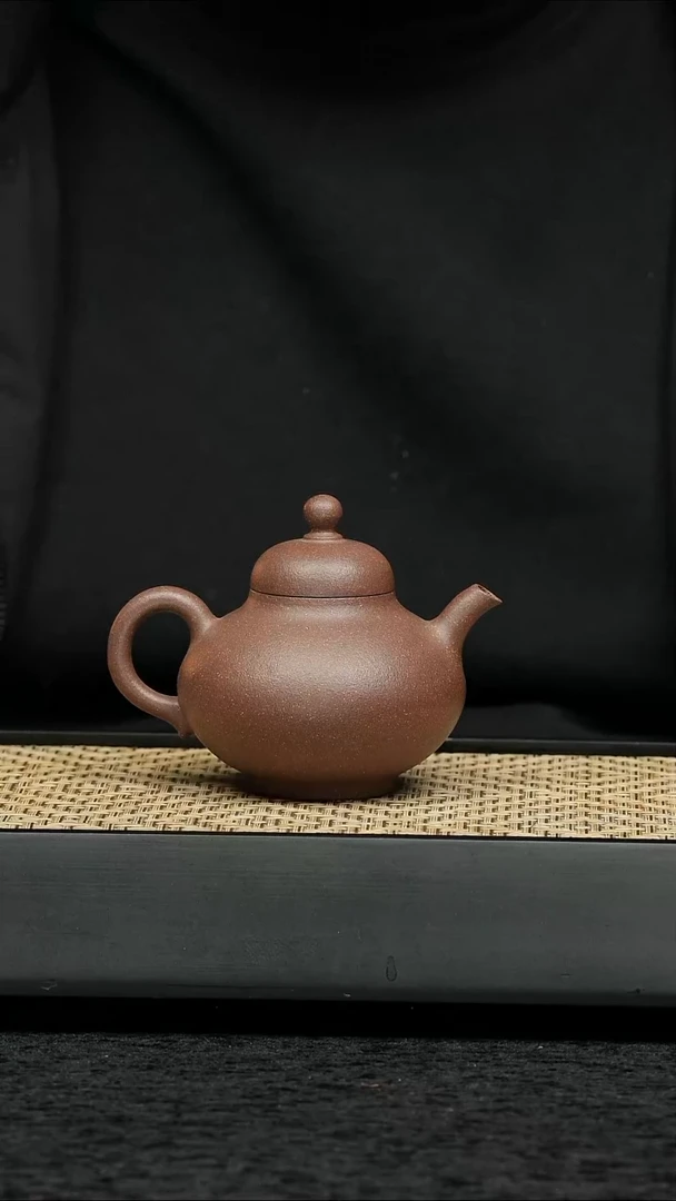 茶壶紫砂五堂 孟臣乳鼎（独孔）