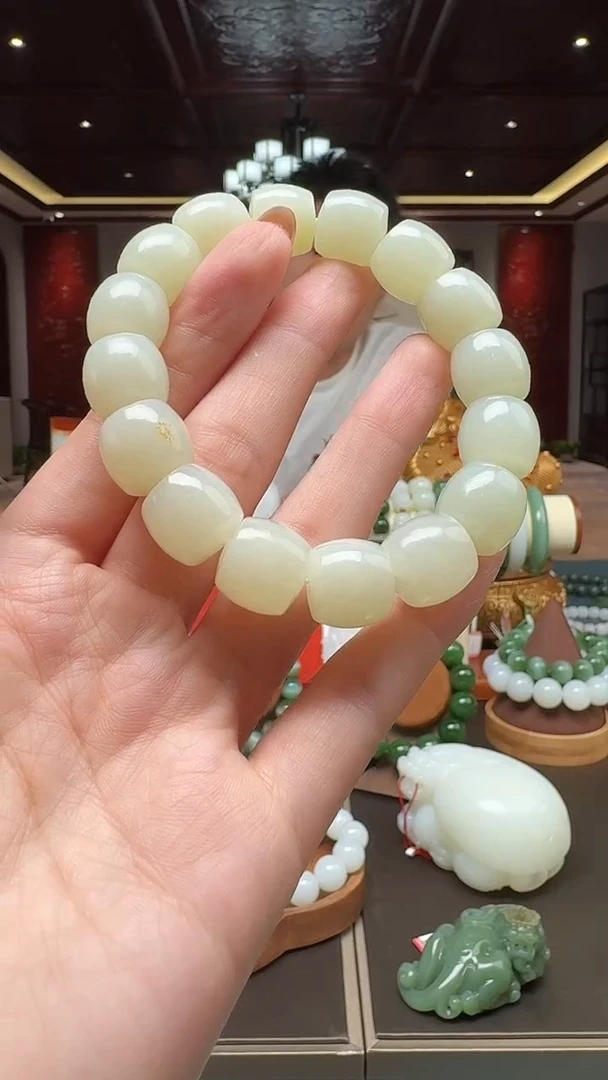 未镶嵌手串和田玉111xjl14