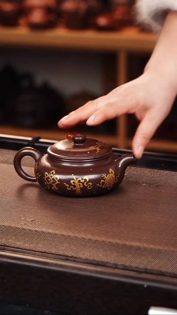 茶壶紫砂原矿紫砂壶