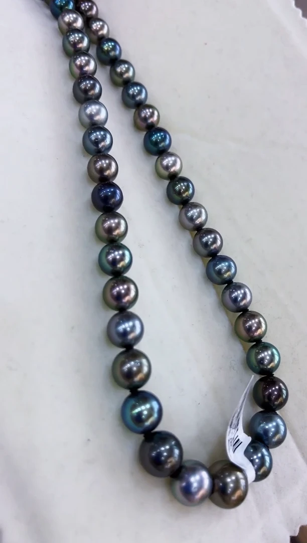 【闪购商品】海水珍珠颈饰银S925镶嵌大溪地