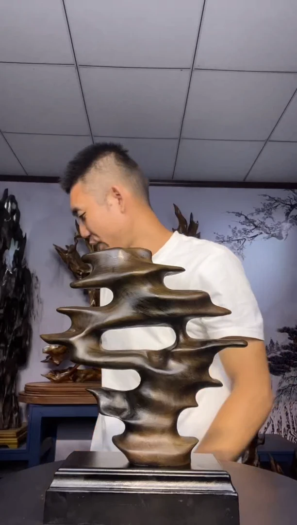 金丝楠木雕款用****3金丝楠木工艺品摆件