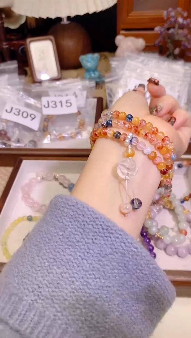 【闪购商品】水晶手链未镶嵌316手串