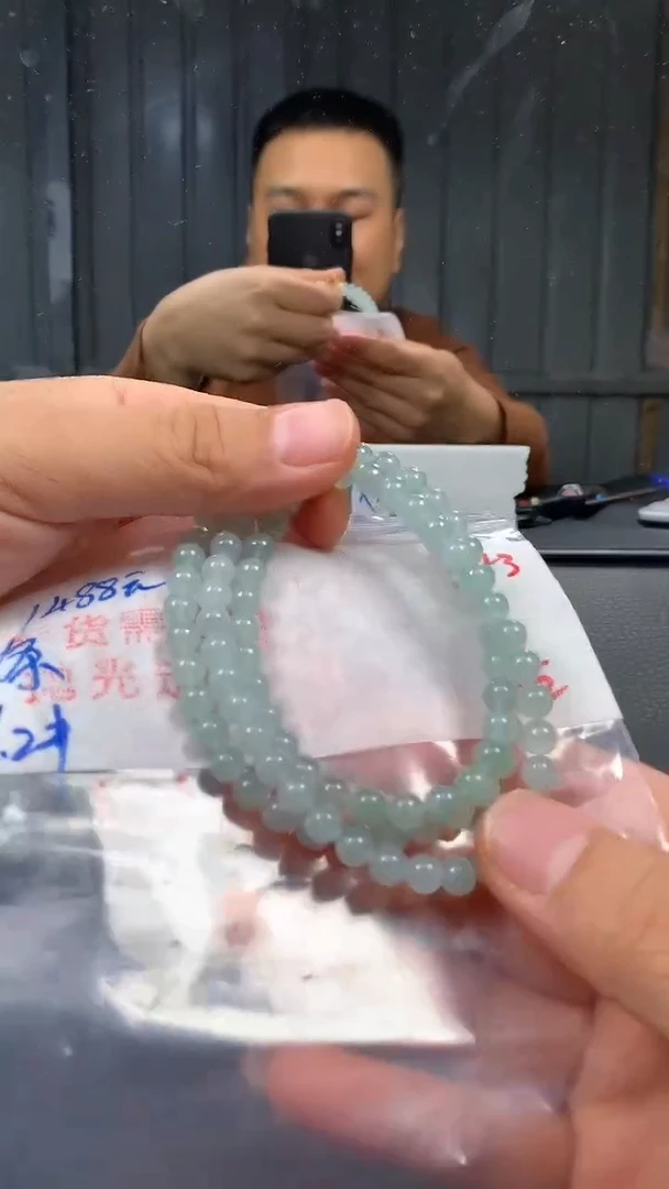 未镶嵌定制翡翠043毛货需精细抛光多样发一件珠串