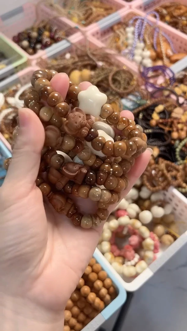 手串库克库克妖花楼兰蒜瓣大肠小飞象10mm