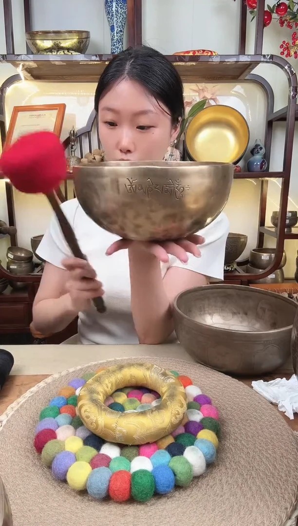 慎*堂7A满月颂钵 20.5