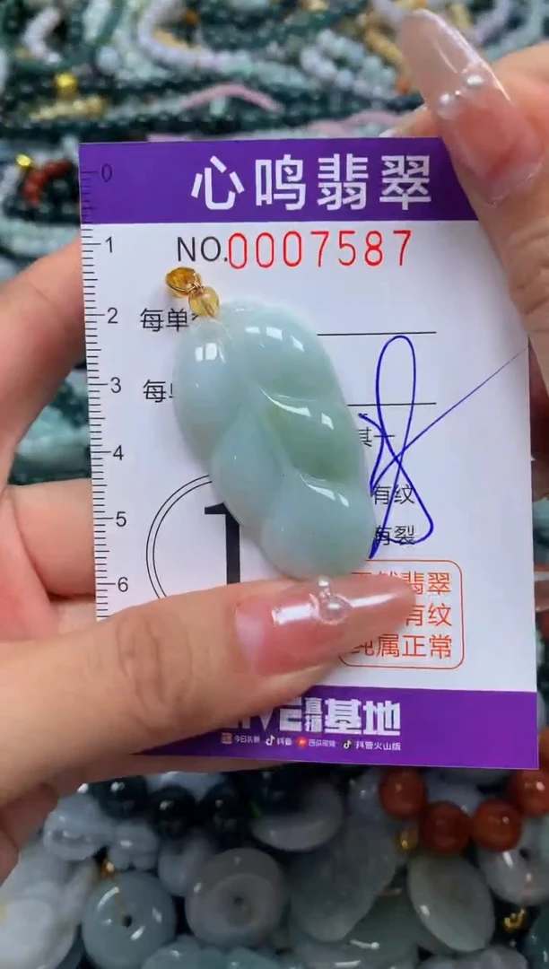 颈饰未镶嵌翡翠闪购007587