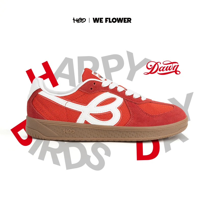 【麦子专属】HBD x We Flower联名新款复古德训鞋经典舒适潮流百搭