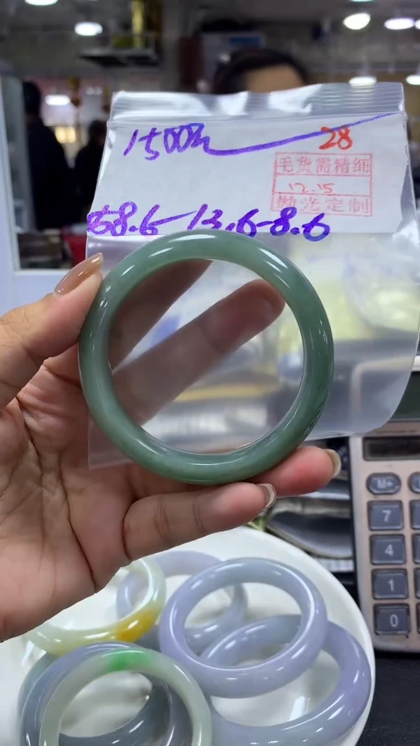 未镶嵌定制翡翠毛货需精细抛光+拍一发一+28