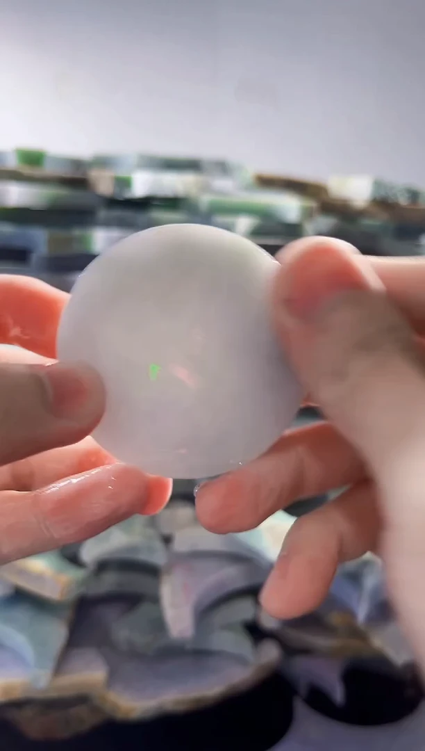 裸石翡翠缅甸翡翠A货文2138