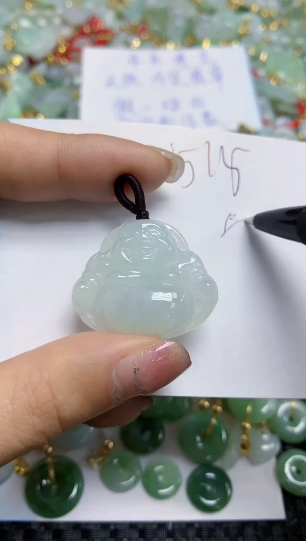 【闪购商品】翡翠颈饰未镶嵌   天然A货翡翠