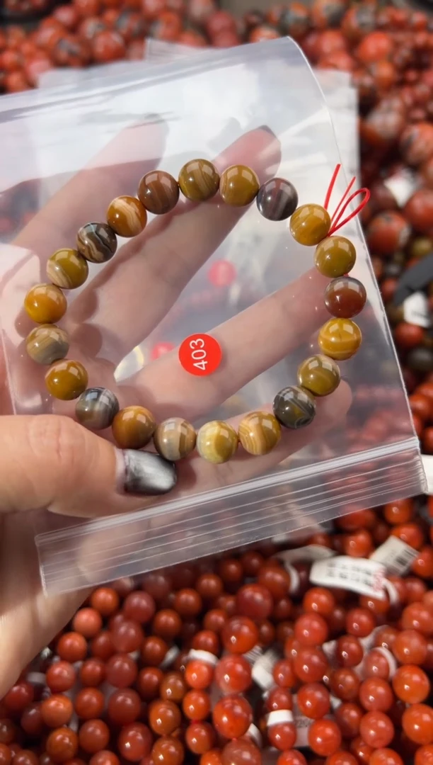 未镶嵌手串南红玛瑙9+