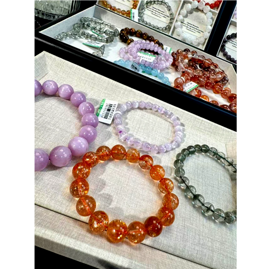 1150天然水晶男女同款透亮款多样性发一 直播专用链接