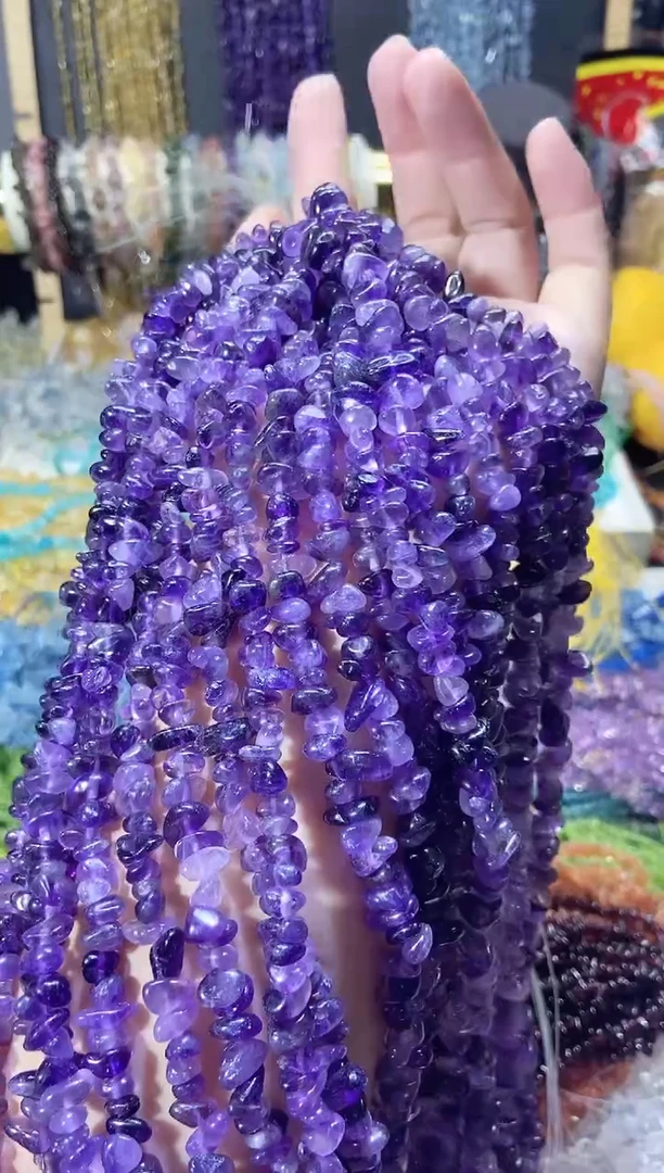 未镶嵌珠宝半成品水晶紫水晶