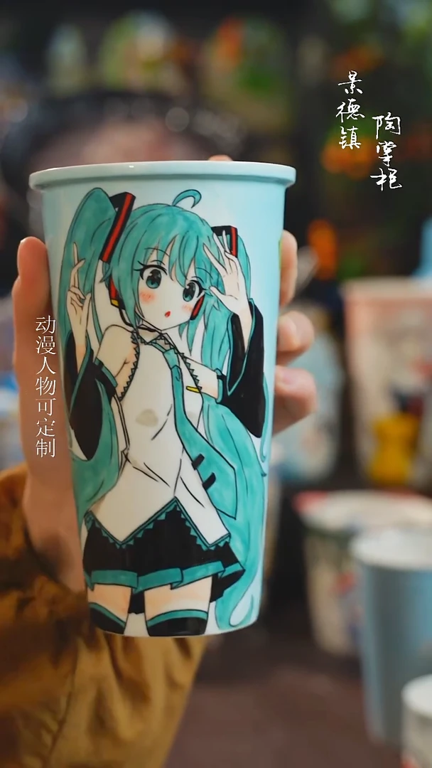 景德镇高温釉下彩纯手工手绘