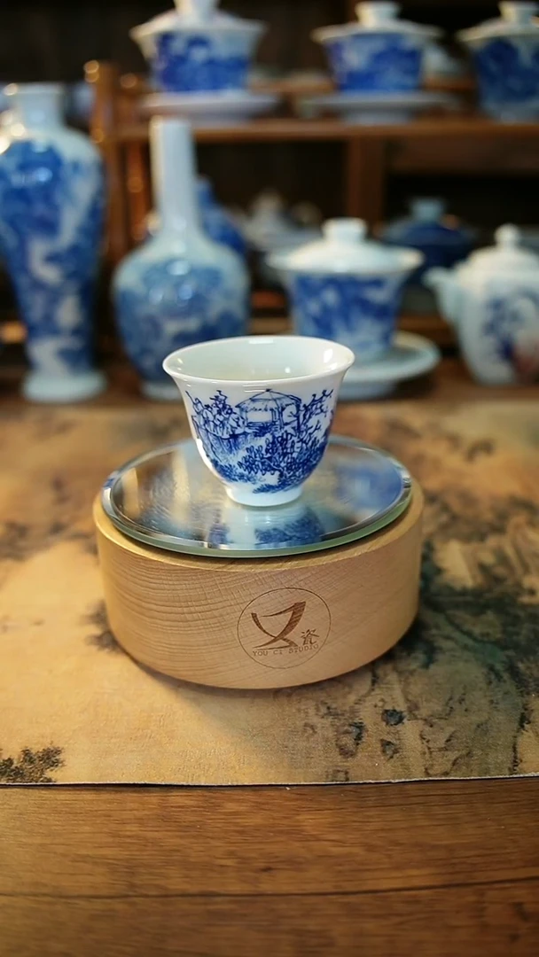 益*堂景德镇手工手绘茶具