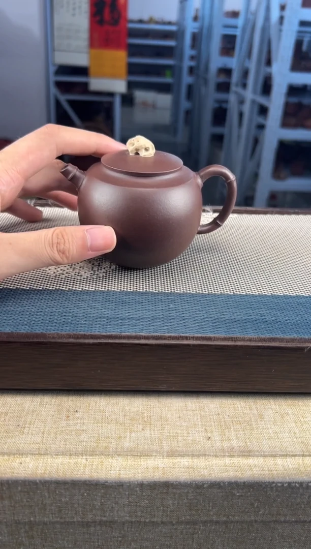 茶壶紫砂54宜兴紫砂155cc