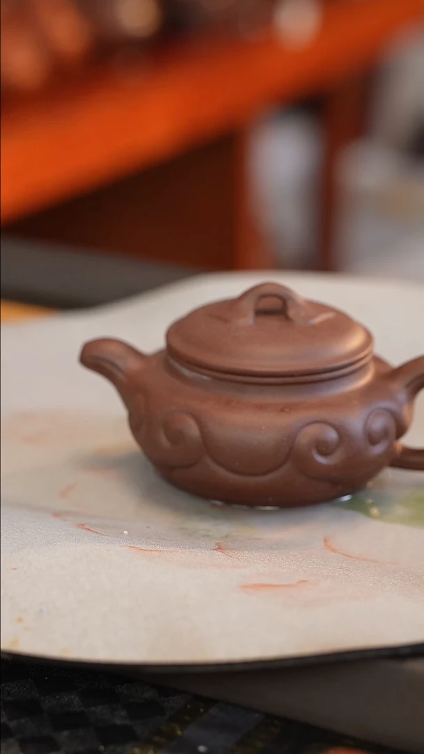 茶壶紫砂原矿手工制作260cc