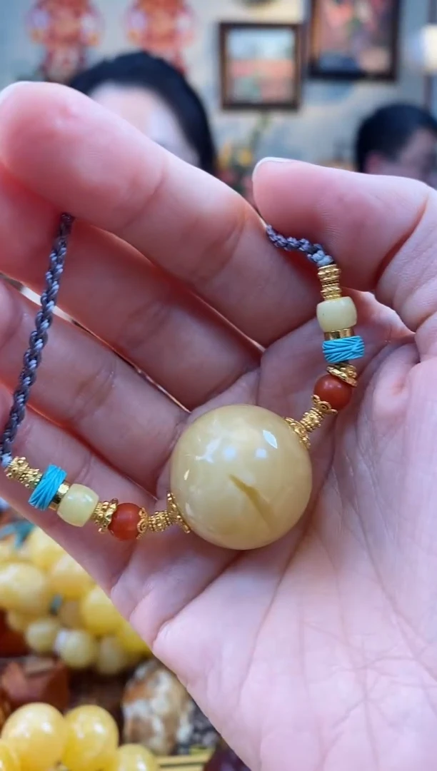 【闪购商品】琥珀颈饰未镶嵌吊坠