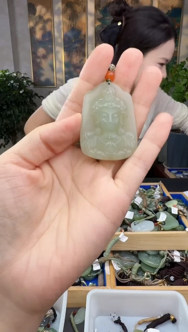 未镶嵌和田玉挂件拍一发一