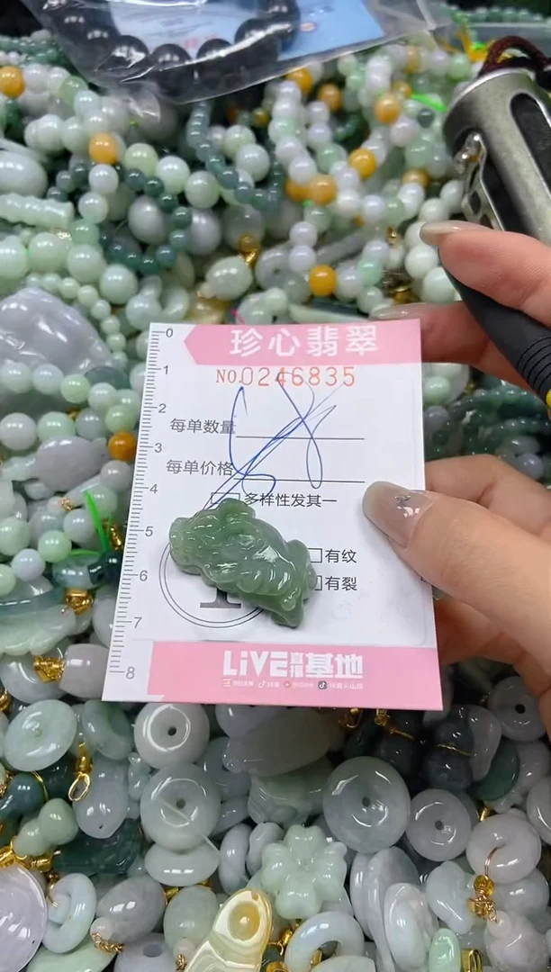 翡翠未镶嵌颈饰闪购0246835多样性发其一