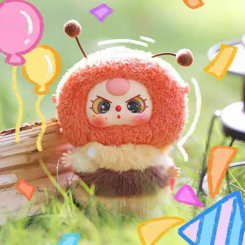 【代拆】娃三岁小精灵系列毛绒盲盒（单个）潮玩可爱挂件
