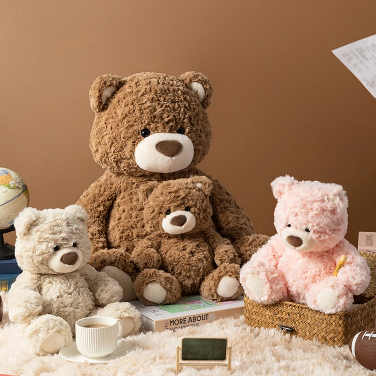 MINISO名创优品吉福特熊毛绒玩偶可爱小熊娃娃公仔生日礼物宿舍