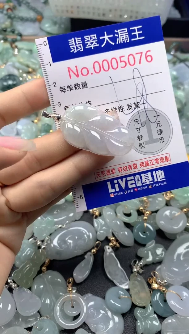 颈饰未镶嵌翡翠5076