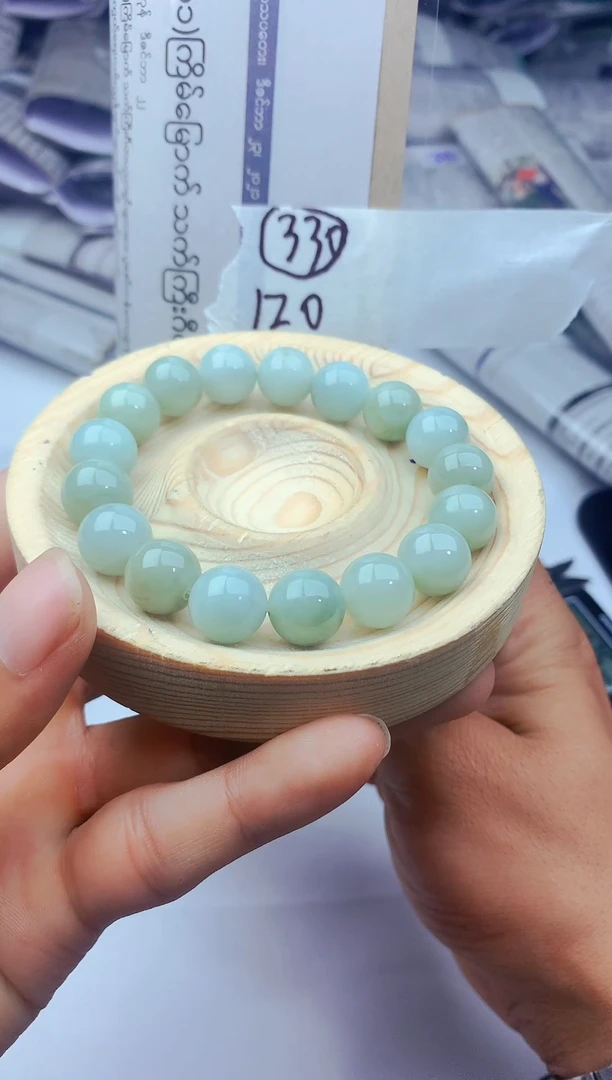 未镶嵌手串翡翠天然翡翠A货 不退不换