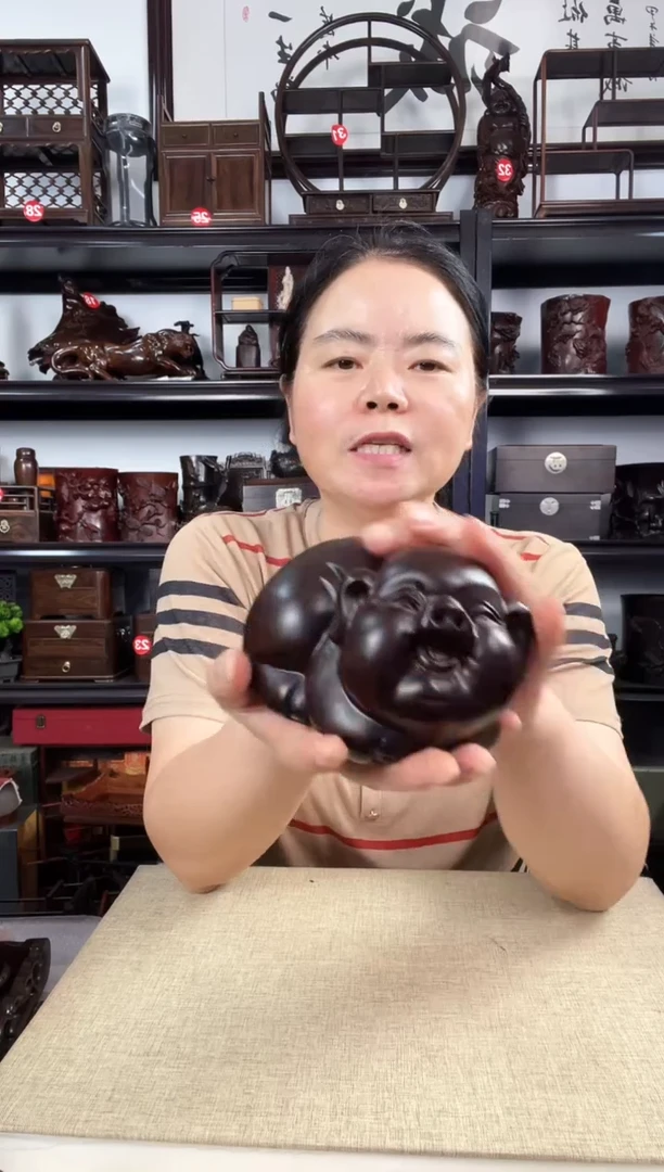 木大猪老李红木工艺品