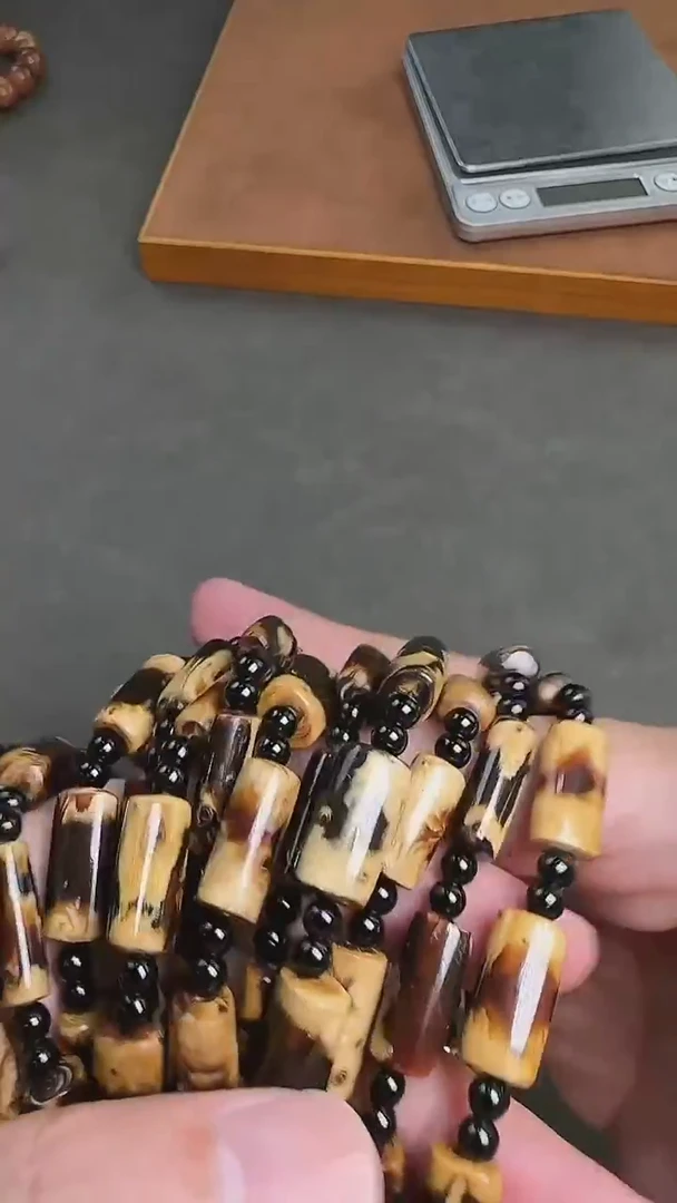 手串/手链小叶紫檀柳柳随型单圈手串