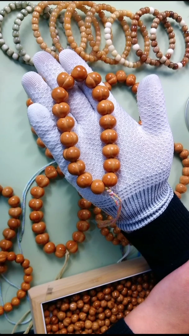 手串猴头核桃微瑕纯手工16+屁桃