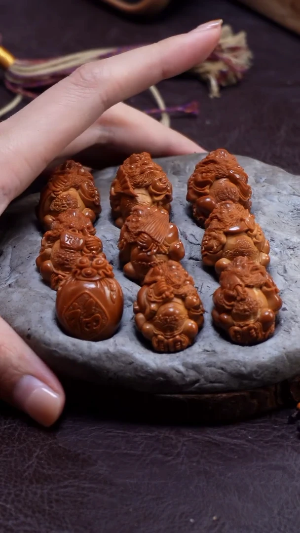 手串/手链橄榄核龙钟馗2.1