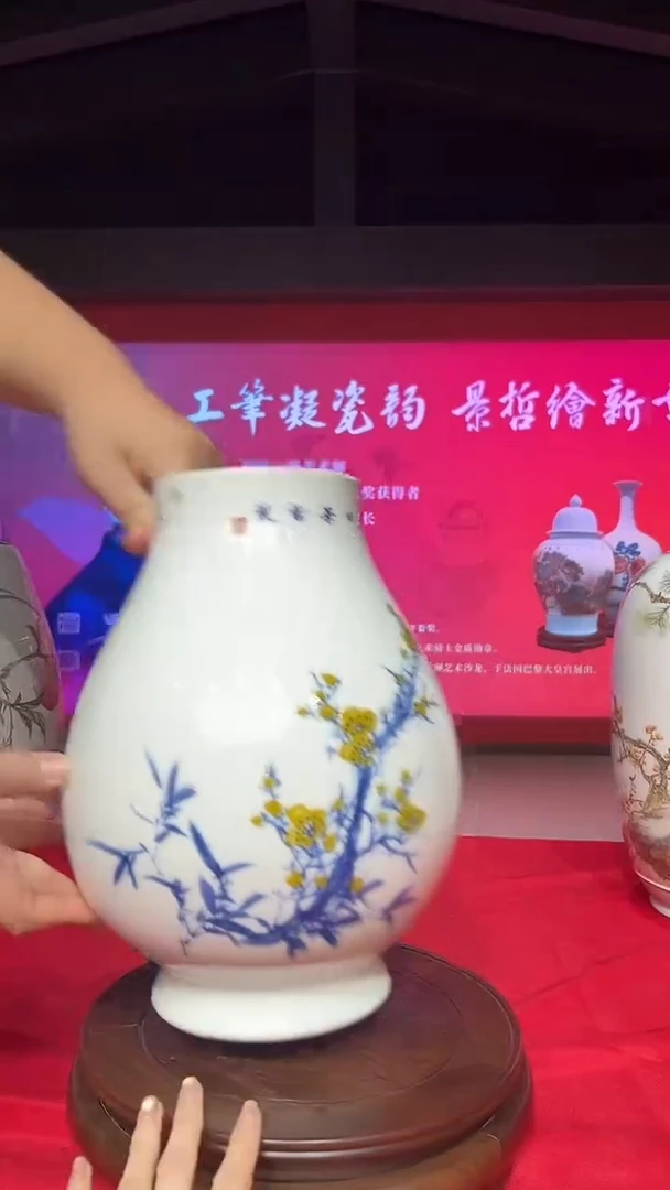 其他崔景哲-瓷器- C小-喜上眉稍