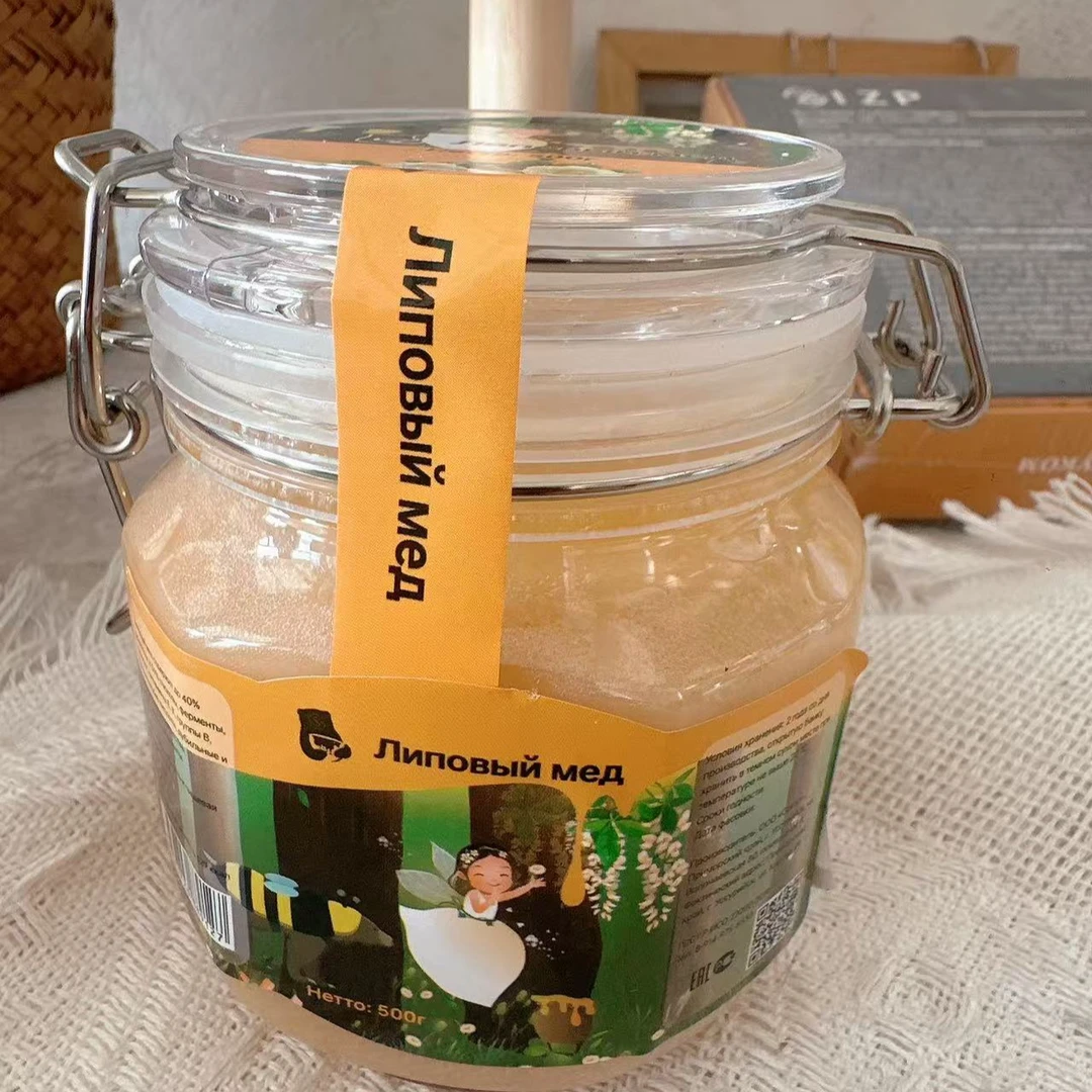 （东山）俄罗斯进口杰克熊牌椴树蜜500克