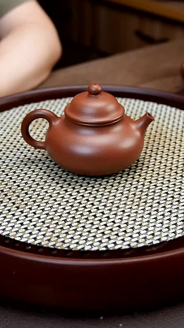 茶壶段泥紫砂茶壶（容天）