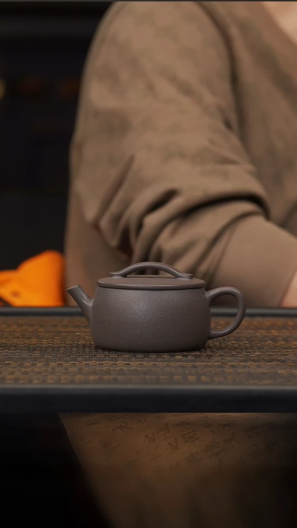 【闪购商品】紫砂茶壶06空山造器JGT  汉瓦/高温青灰