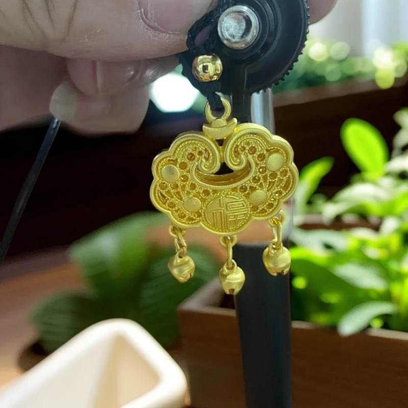 5号主播推荐大家都喜欢饰品合金平安锁