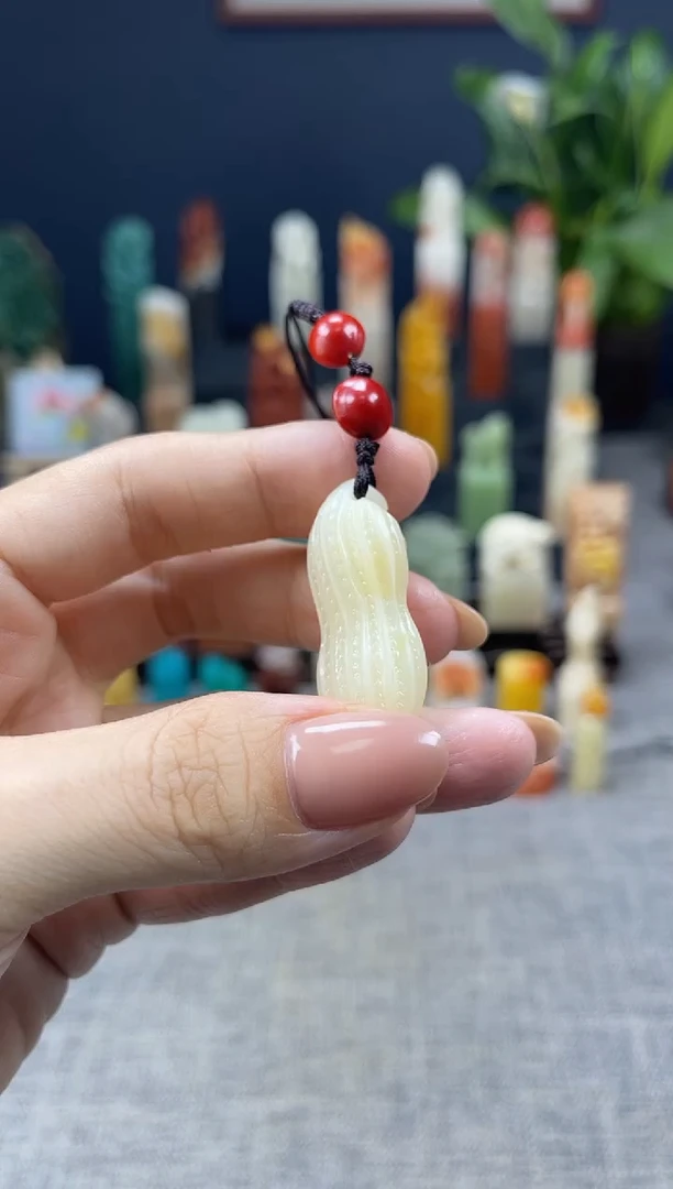 昌化石印石花生