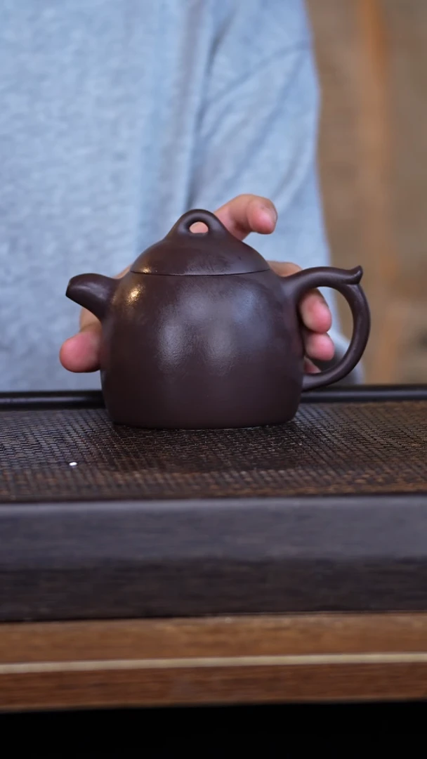 茶壶紫砂宜兴手工原矿紫砂壶001