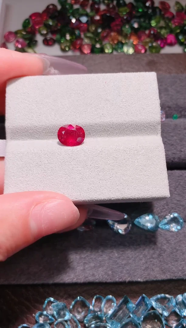 未镶嵌珠宝半成品碧玺1.92ct