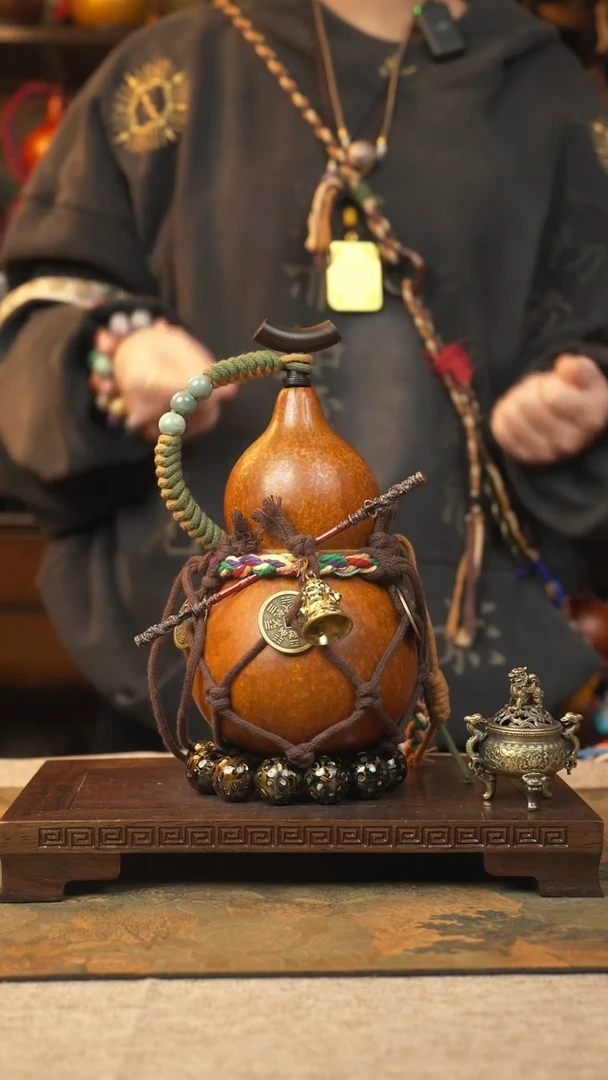【闪购商品】009大漆葫芦一物一拍记葫堂出品
