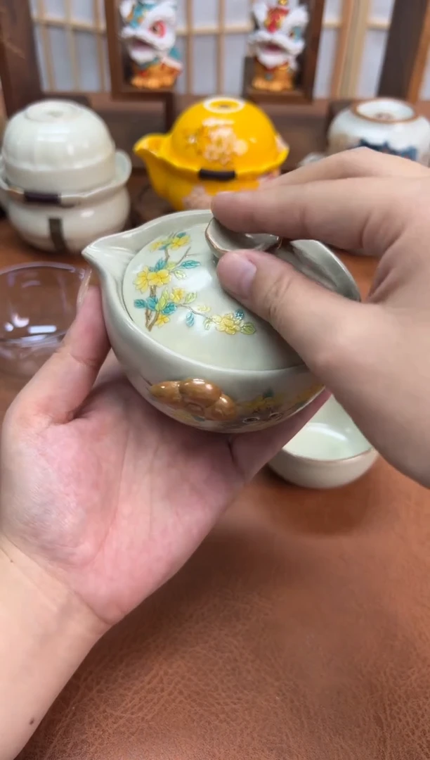 夏日旅行茶具真好看