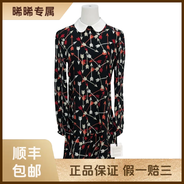 妃鱼/Red—Valentino/桑蚕丝/连衣裙/95新/s零二二六