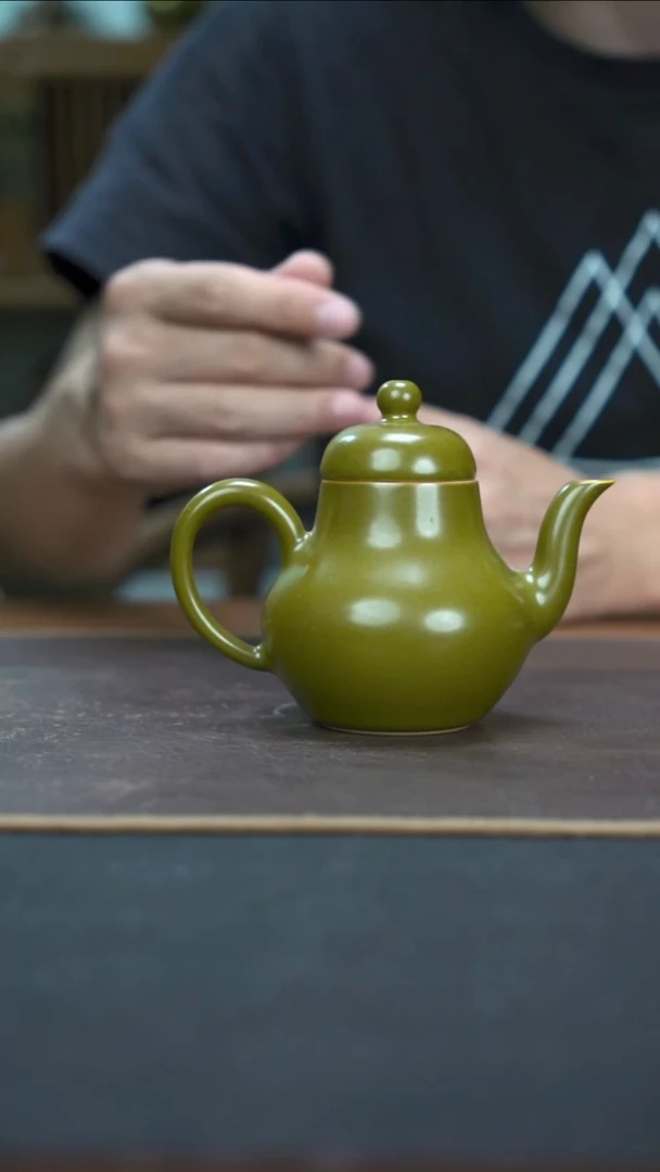 杯茶叶末手工思亭壶