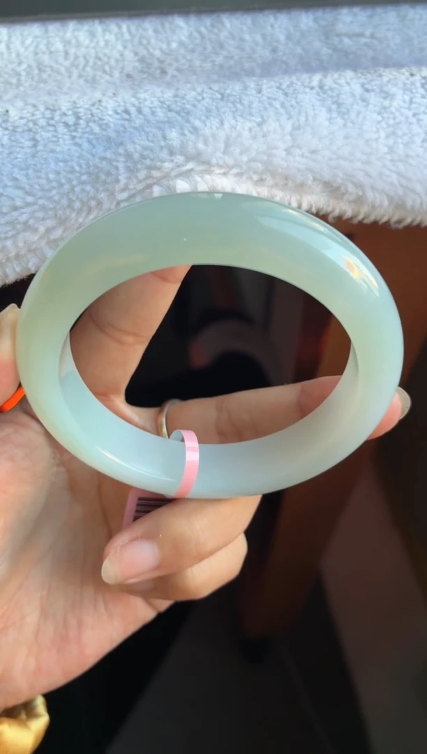 未镶嵌手镯翡翠（强推）冰胶芙蓉底蓝晴30号