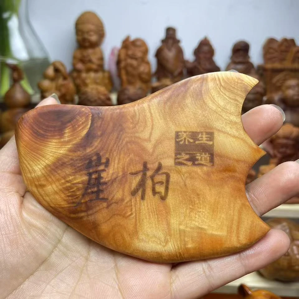 崖柏木雕，一物一拍