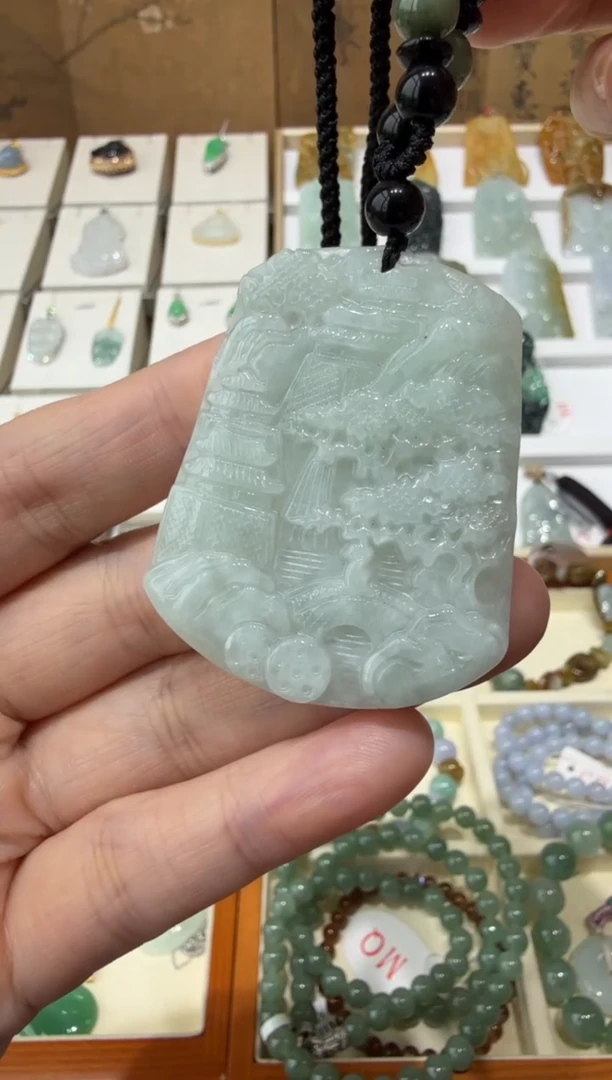 未镶嵌挂件翡翠A货翡翠多样性孤品