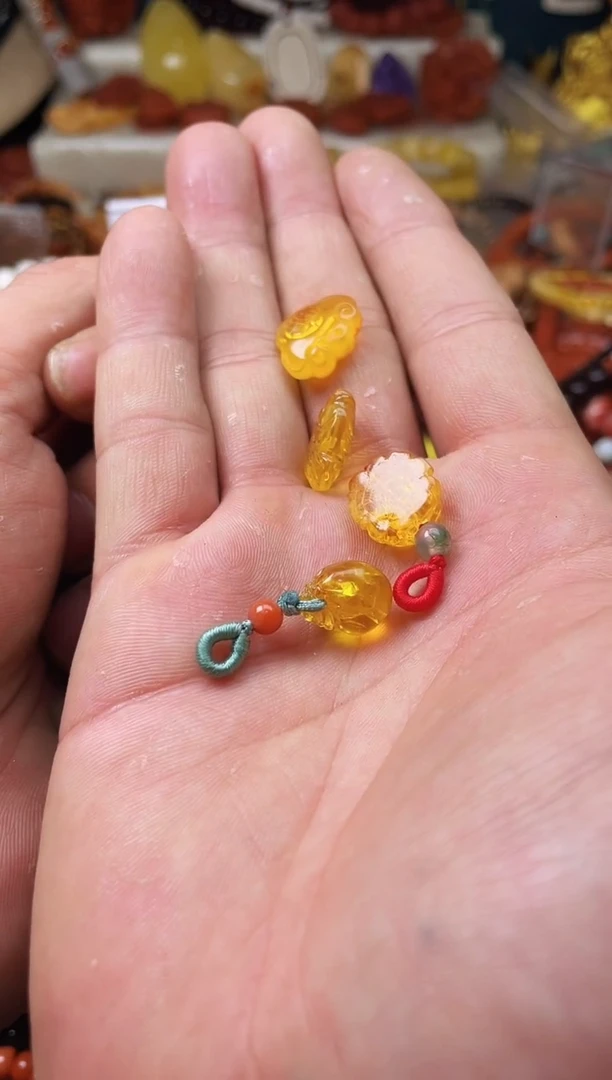 【闪购商品】琥珀裸石未镶嵌48852 一物一图发货