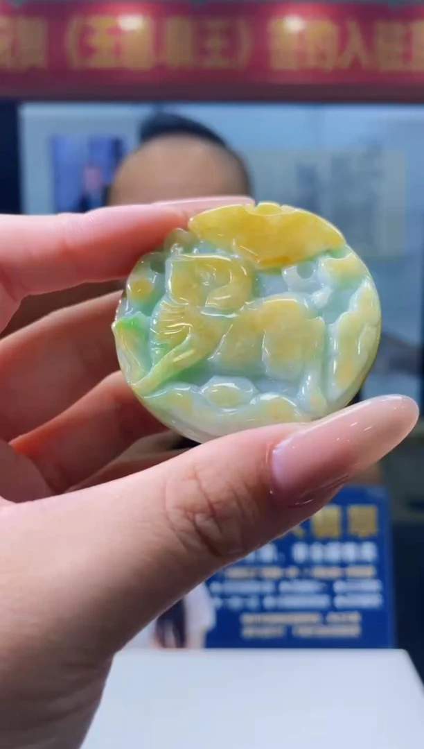 翡翠未镶嵌颈饰N-@@BSGA0502611