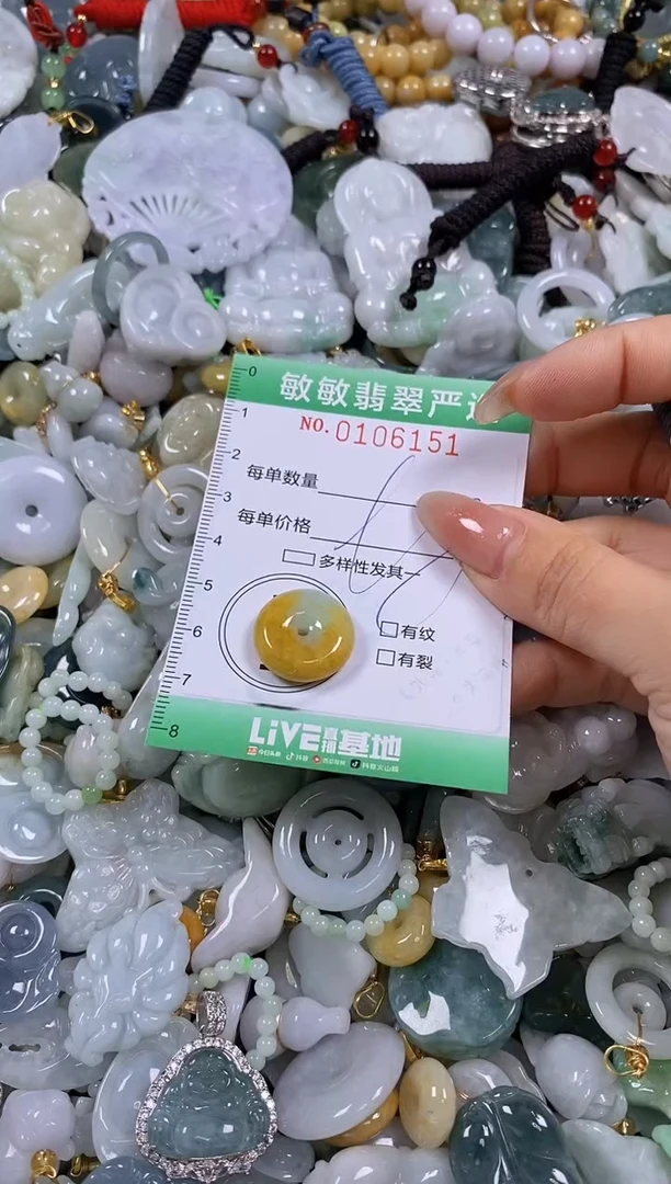 【闪购商品】翡翠颈饰未镶嵌闪购0106151